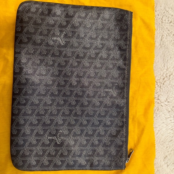 Goyard handbag for men or clutch for woman, grey. - Picture 5 of 9